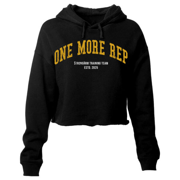 ONE MORE REP - WOMEN'S CROP HOODIE Thumbnail